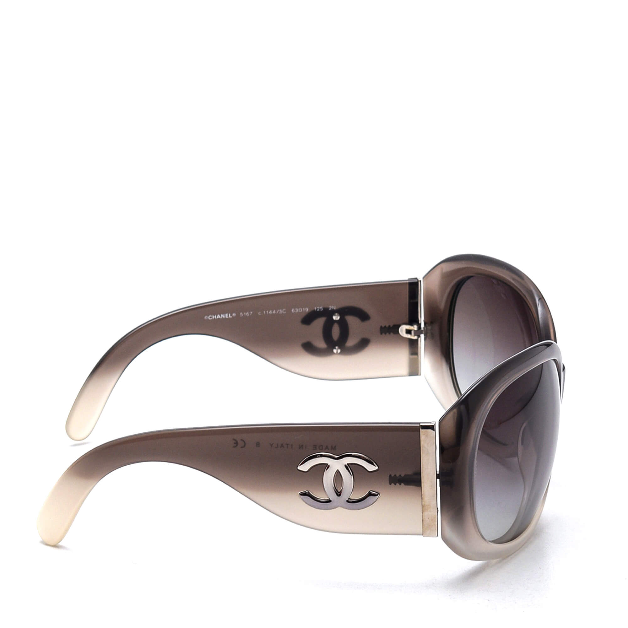 Chanel - Grey Degrade CC Vintage Sunglasses 